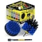 Drill Brush Power Scrubber By Useful Products 5 in W 5 in L Brush, Blue B-S-4O-5X-QC-DB - alternate 1